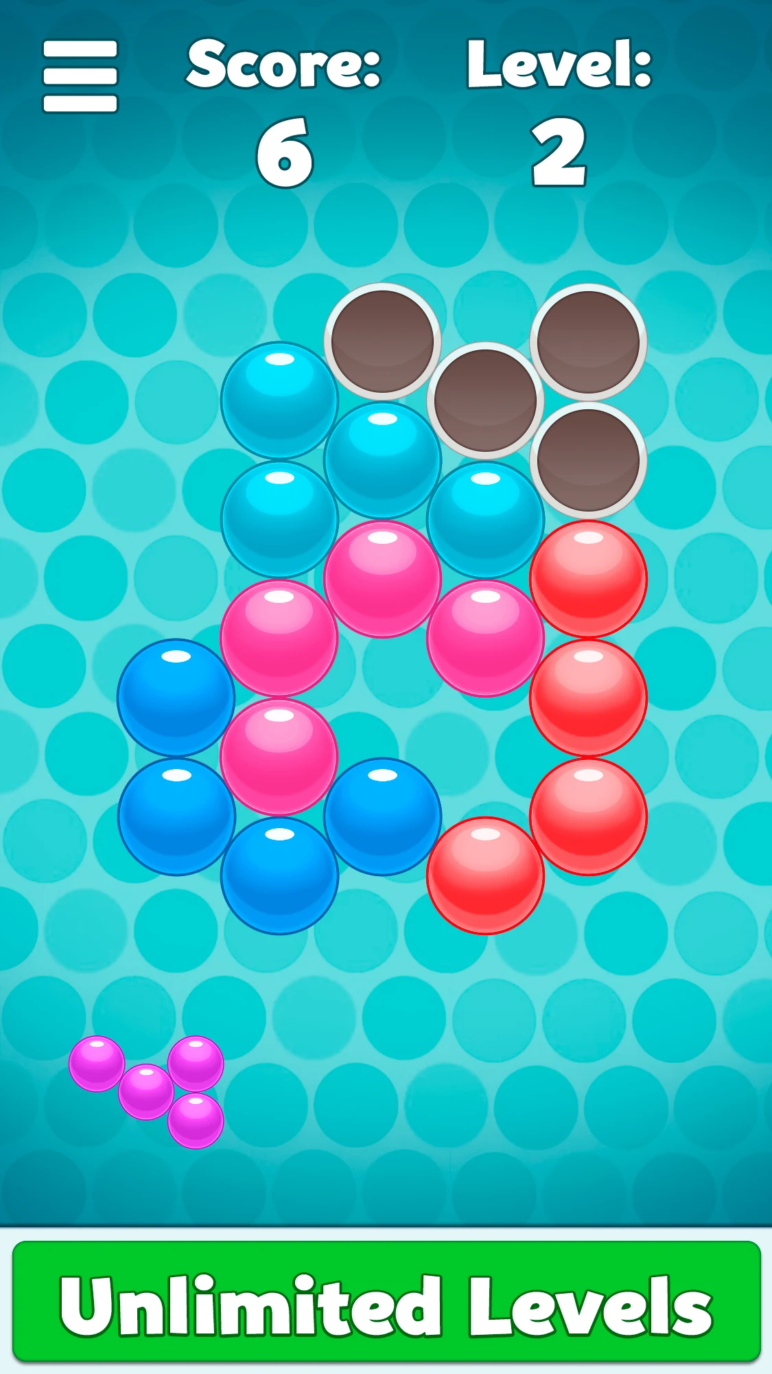 Bubble Tangram - puzzle game screenshot