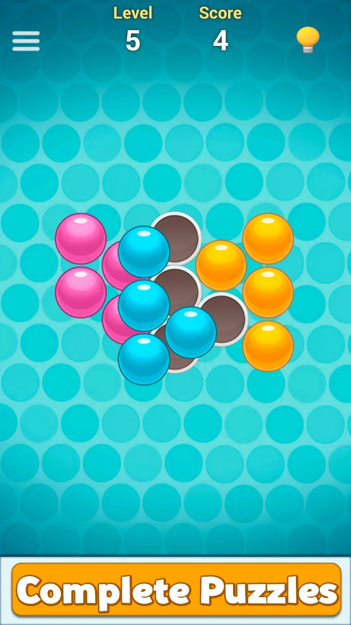 Bubble Tangram - puzzle game screenshot