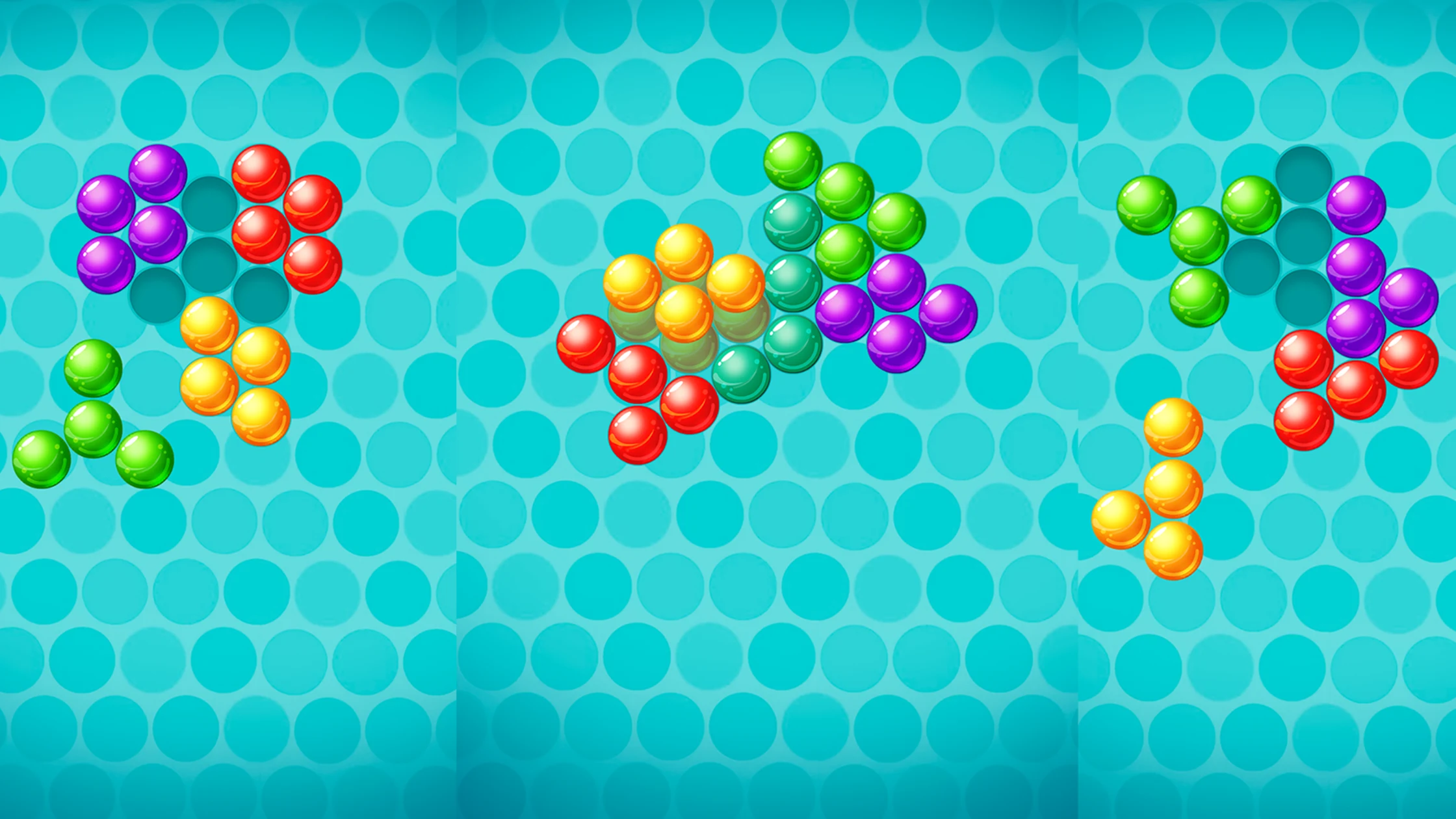 Bubble Tangram - puzzle game screenshot